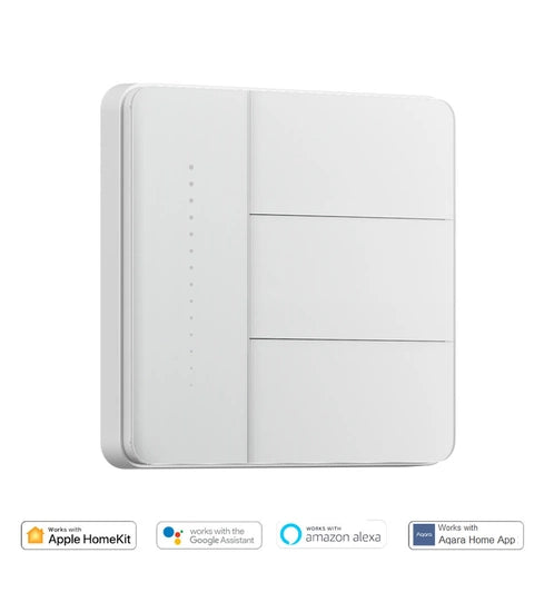 Aqara Wall Switch Z1 Pro 3 Rocker Demer - White Aqara Wall Switch Z1 Pro 3 Rocker Demer - White